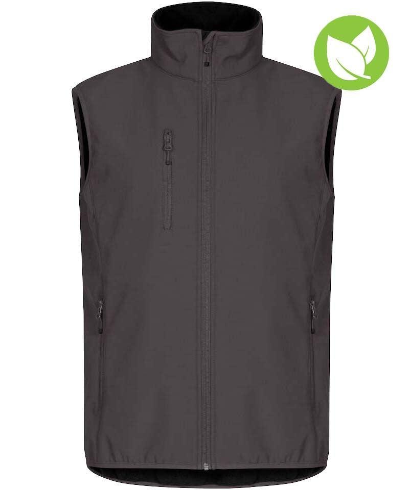 Softshell bodywarmer Clique Classic antraciet