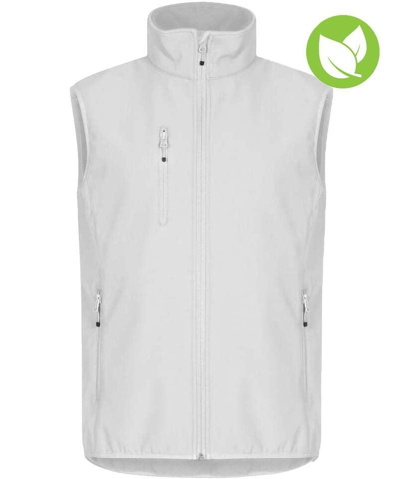 Softshell bodywarmer Clique Classic wit