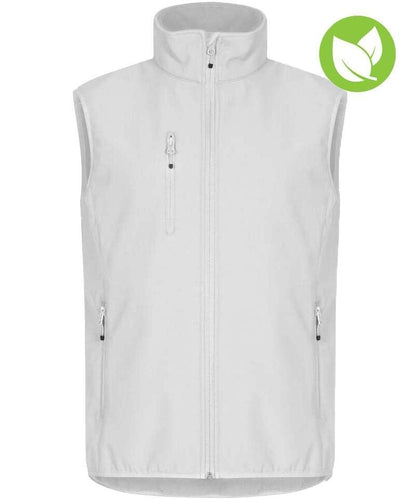 Softshell bodywarmer Clique Classic wit