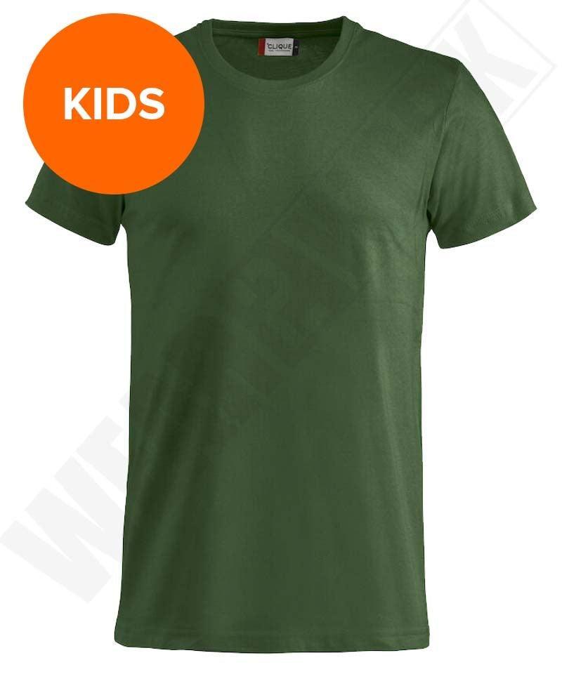 Kinder T-shirt Clique groen