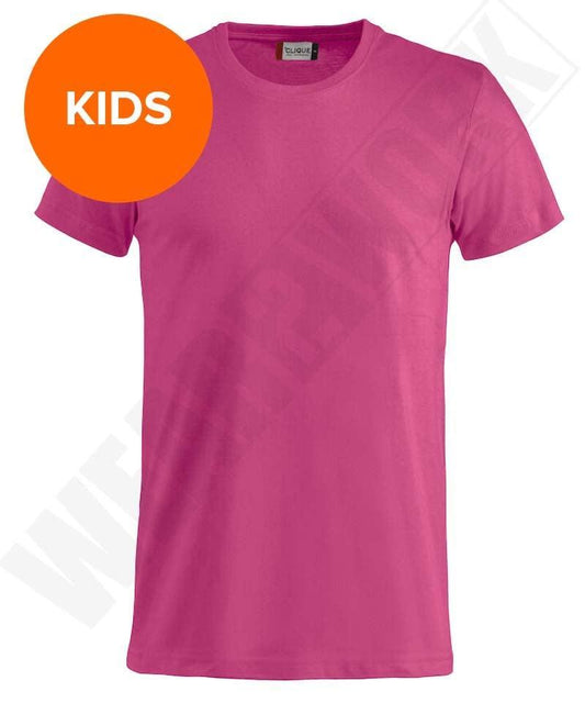 Kinder T-shirt Clique roze