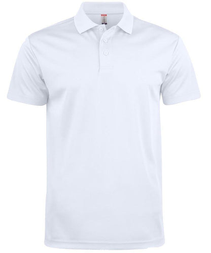 Clique poloshirt active wit