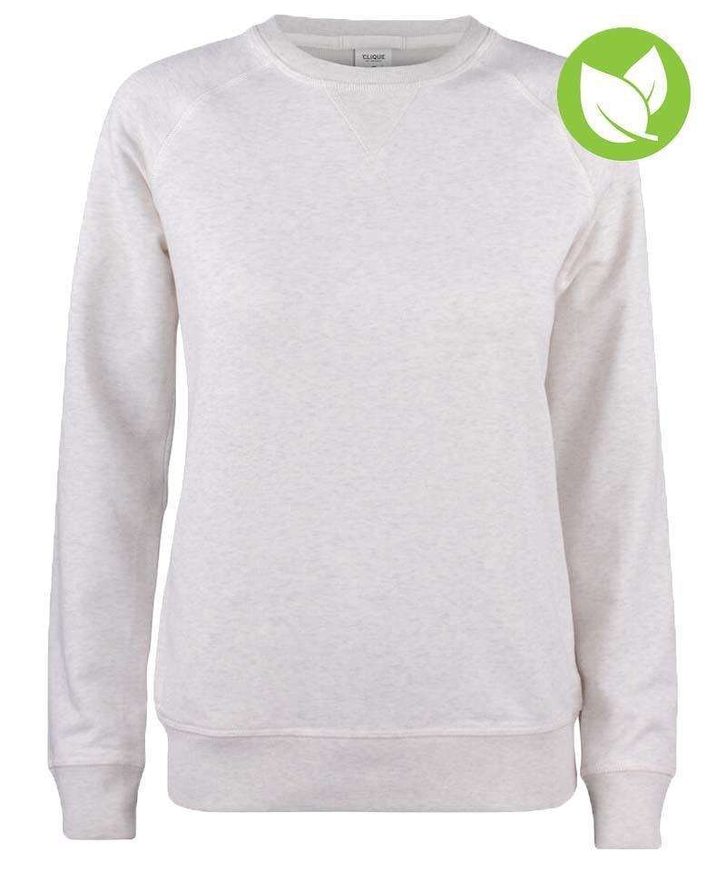 Sweater Premium Oc Clique dames grijs
