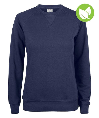 Sweater Premium Oc Clique dames navy blaadje