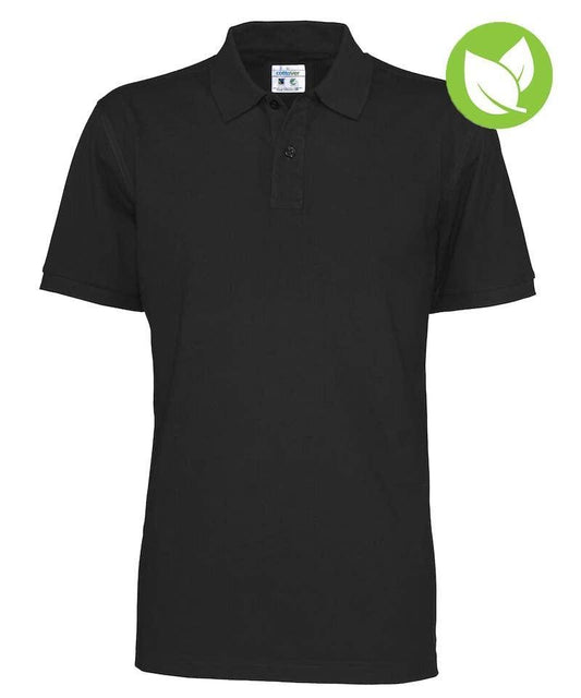 Poloshirt Cottover heren zwart