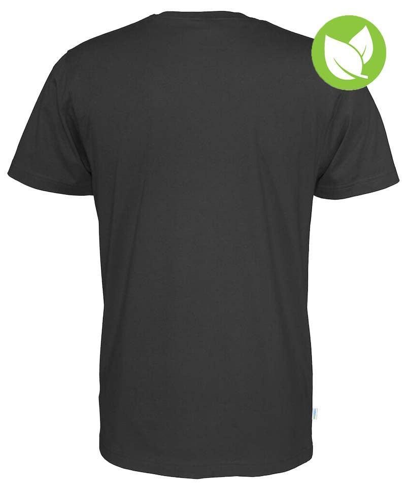 Cottover t-shirt heren zwart achterkant