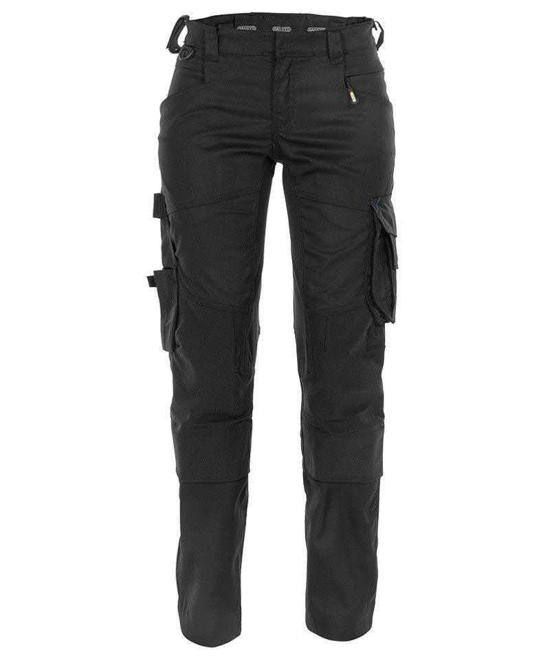 Dames werkbroek Dassy stretch Dynax zwart
