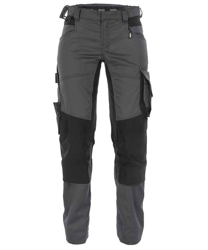 Dames werkbroek Dassy stretch Dynax grijs
