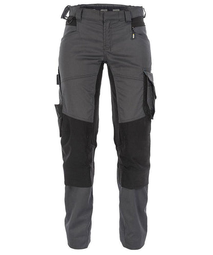 Dames werkbroek Dassy stretch Dynax grijs