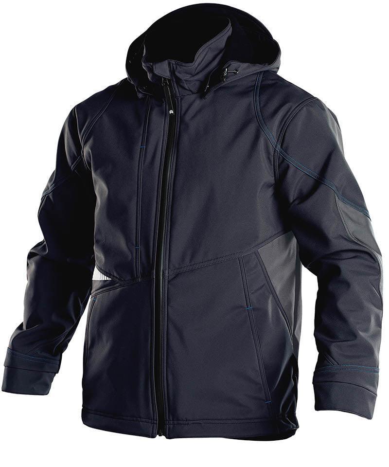 Softshell jas gevoerd  Gravity Dassy navy