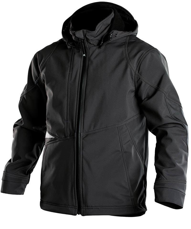 Softshell jas gevoerd  Gravity Dassy zwart