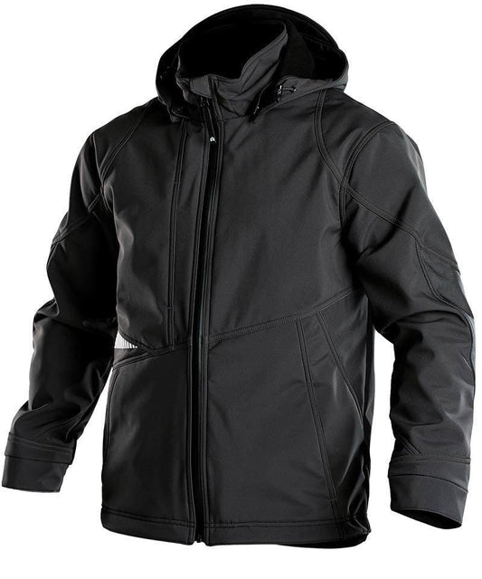 Softshell jas gevoerd  Gravity Dassy zwart