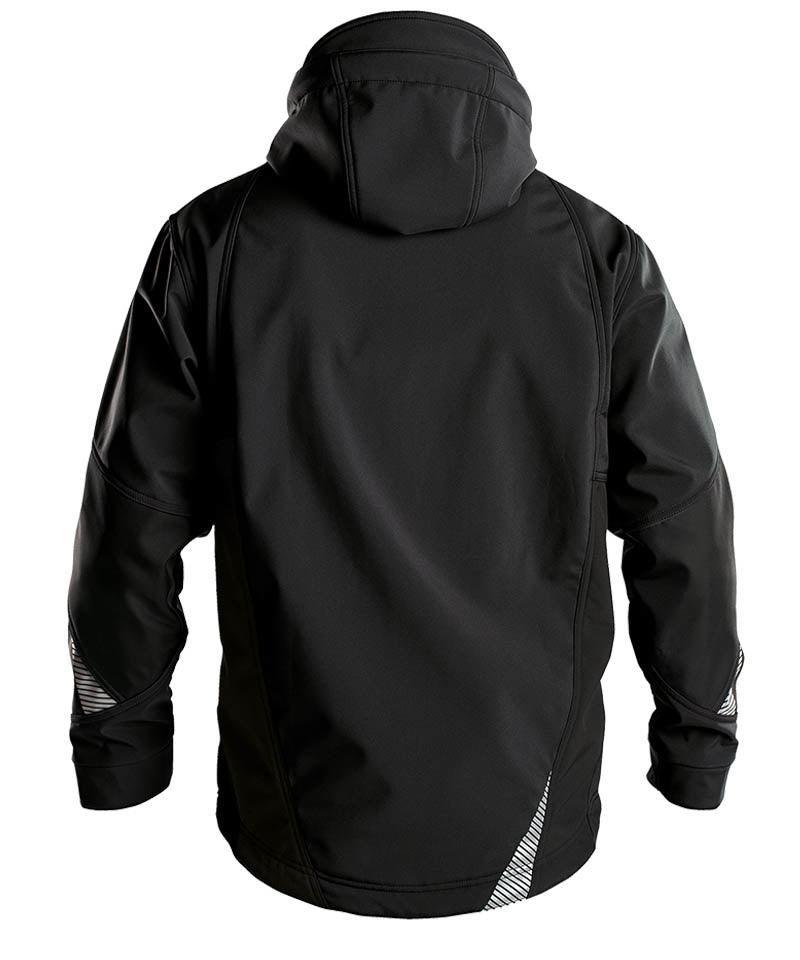 Softshell jas gevoerd  Gravity Dassy achterkant