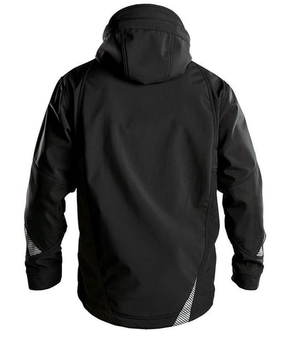 Softshell jas gevoerd  Gravity Dassy achterkant
