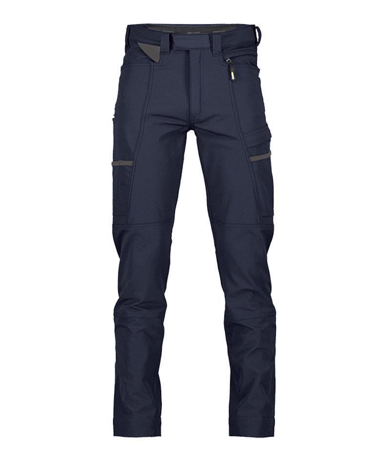 Dassy Storax 4-way stretch Werkbroek navy voorkant
