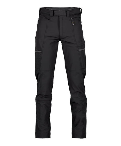 Dassy Storax 4-way stretch Werkbroek  zwart voorkant