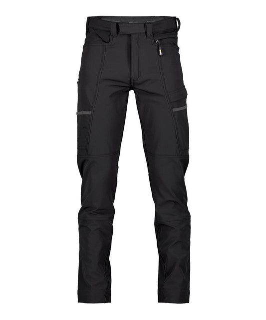 Dassy Storax 4-way stretch Werkbroek  zwart voorkant