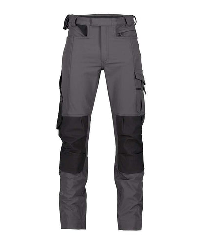Werkbroek Dassy Impax 4-way stretch grijs