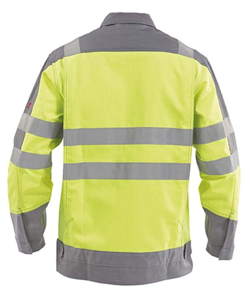 Werkjas Multinorm high-vis Dassy Franklin achterkant