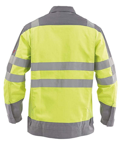 Werkjas Multinorm high-vis Dassy Franklin achterkant