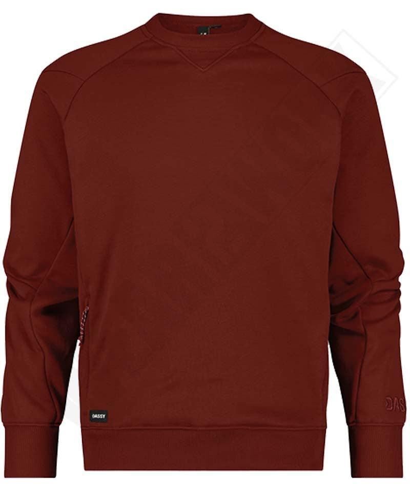 Dassy Sweater Dolomiti baksteenrood