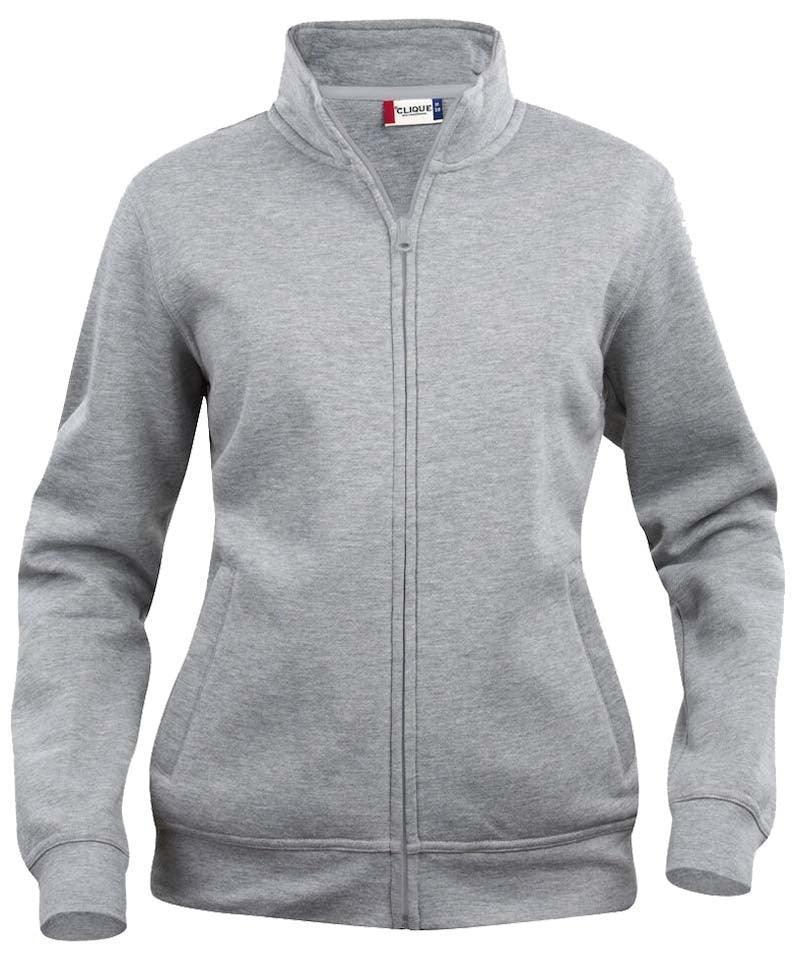 Cardigan vest Clique dames lichtgrijs