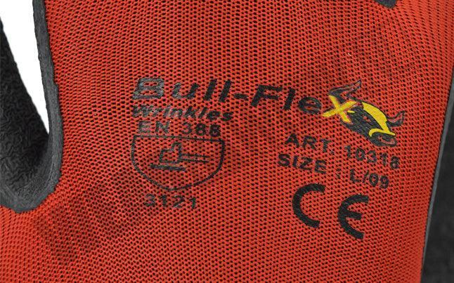 Werkhandschoenen Bullflex Nitril 10318 normering
