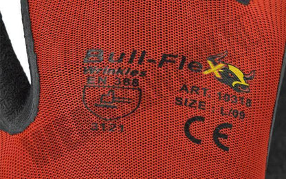 Werkhandschoenen Bullflex Nitril 10318 normering