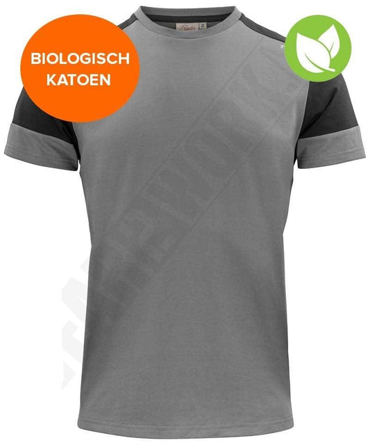 T-shirt Printer Prime grijs zwart