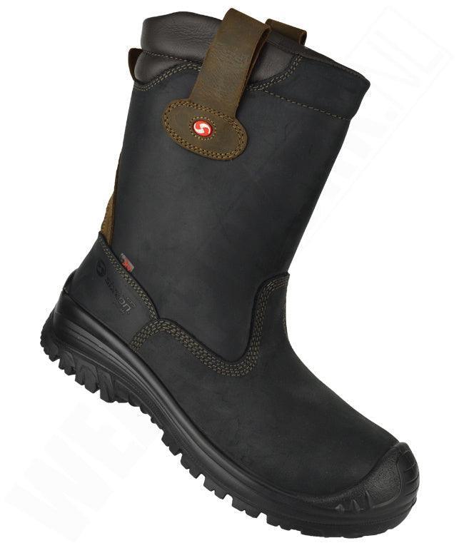 Werklaarzen S3 Ranch HDry ongevoerd zwart zijkant