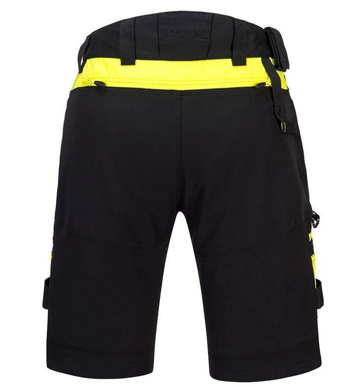 Korte werkbroek 4-way stretch DX444 achterkant