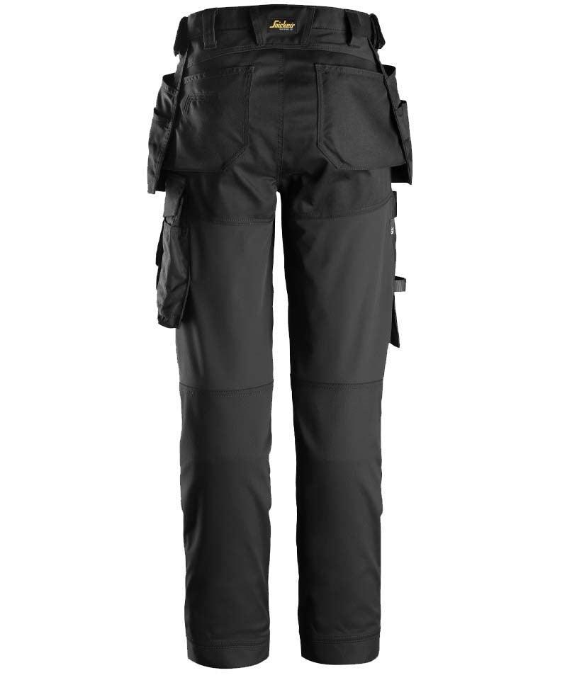 Dames werkbroek stretch Snickers 6247 achterkant