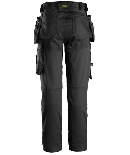 Dames werkbroek stretch Snickers 6247 achterkant