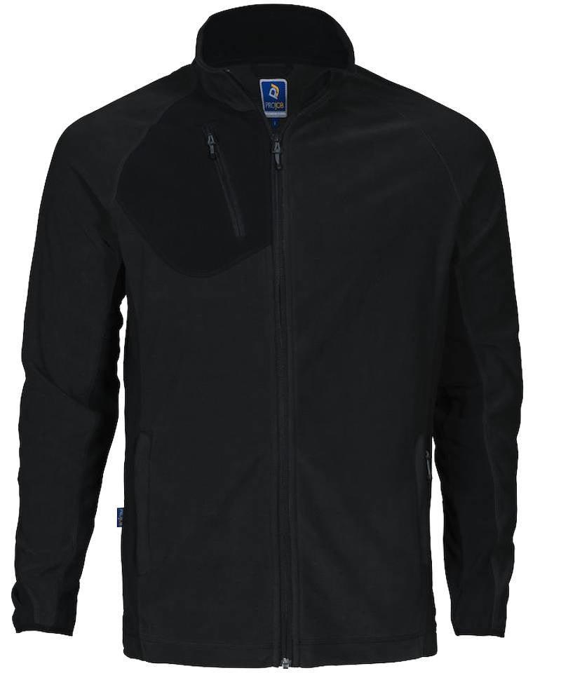 Fleece vest ProJob 2325 zwart