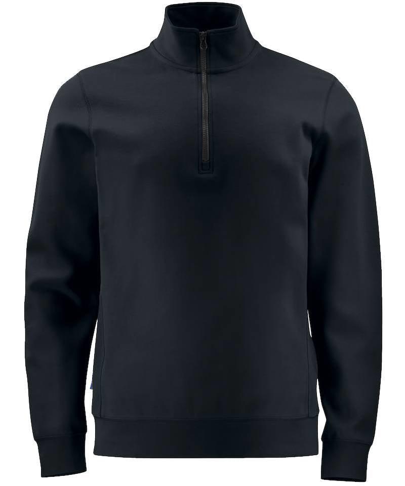 ProJob zipneck sweater 2128 zwart