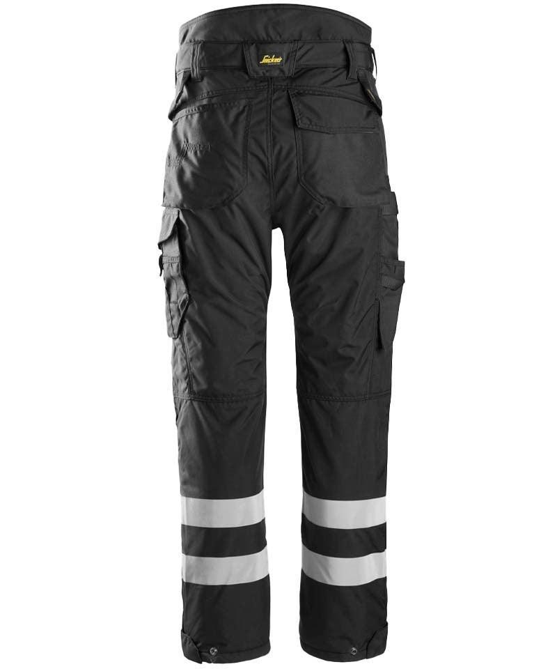 Gevoerde winterwerkbroek Snickers 6619 achterkant