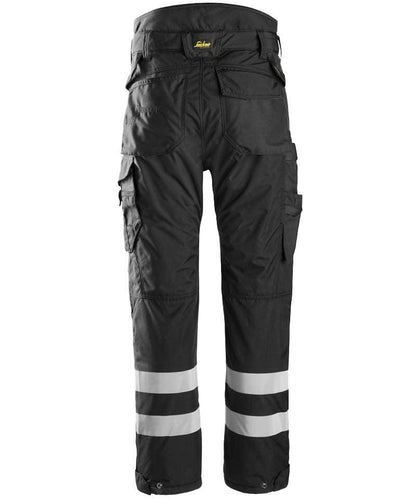 Gevoerde winterwerkbroek Snickers 6619 achterkant