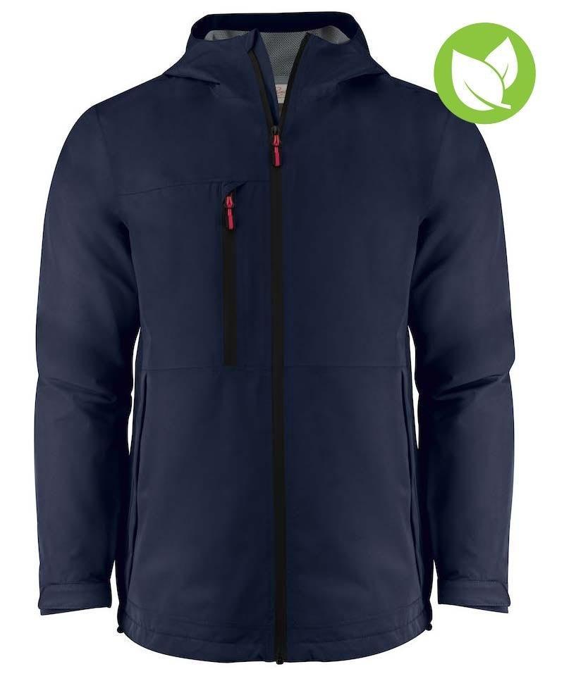 Regen softshell Printer Hiker navy