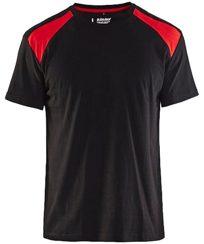Blaklader t-shirt 3379 zwart rood