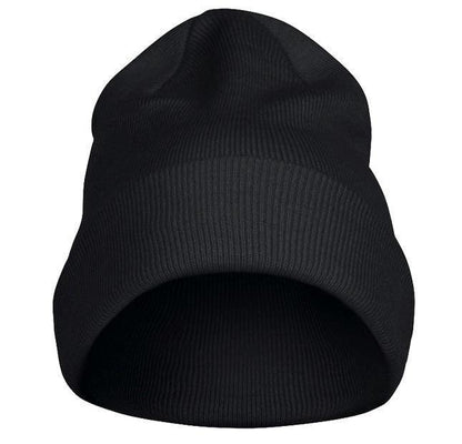 Printer beanie zwart