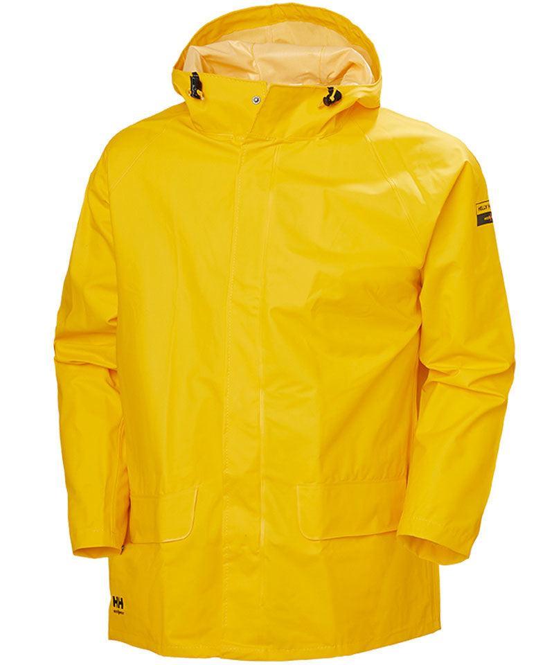 Regenjas Mandal Helly Hansen geel