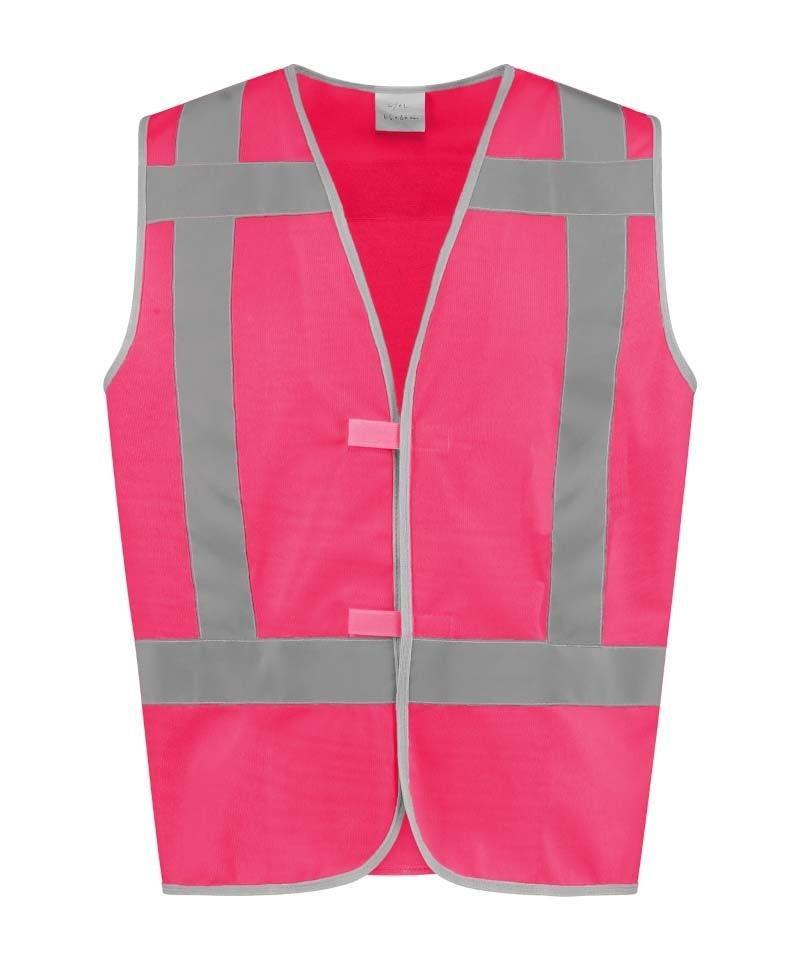 RWS Veiligheidshesje roze voorkant
