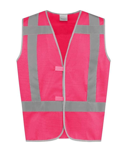 RWS Veiligheidshesje roze voorkant
