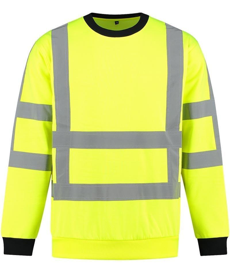 RWS Sweater high-visibility geel