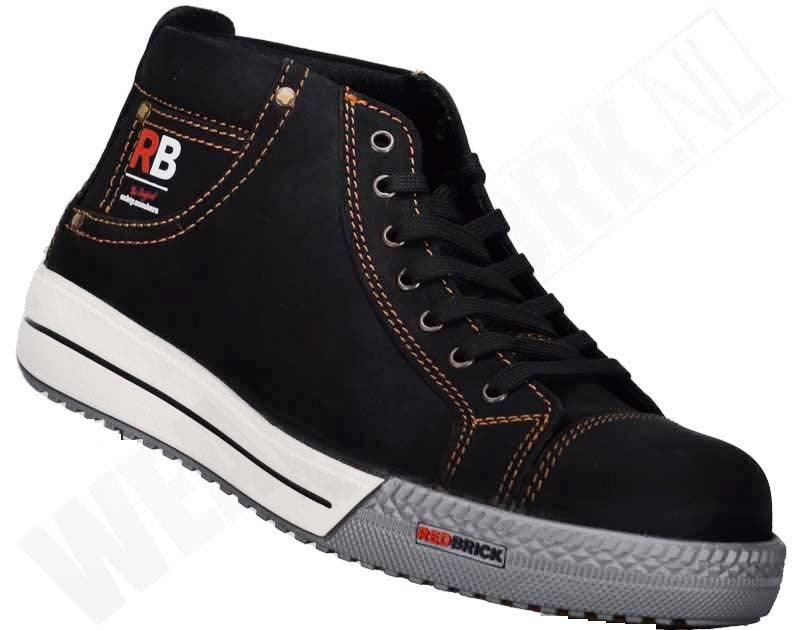 Redbrick werkschoenen S3 Gold zijnkant schuin