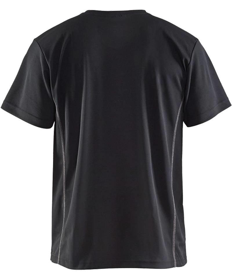Bamboe t-shirt UV beschermend Blaklader achterkant
