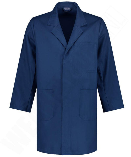 Navy stofjas kopen Direct online bij WEAR2WORK Wear2work