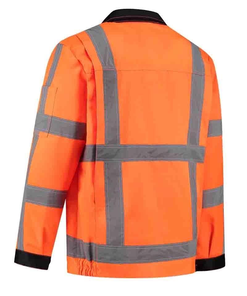 RWS Werkjas high-visibility achterkant