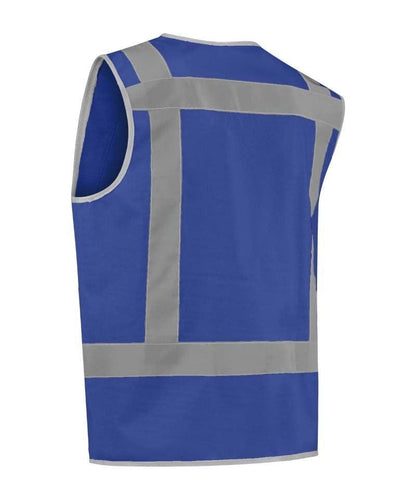 RWS Veiligheidshesje blauw achterkant