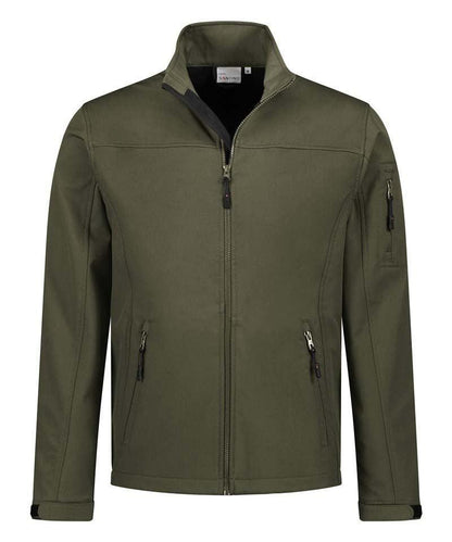 Softshell jas Santino Santo groen